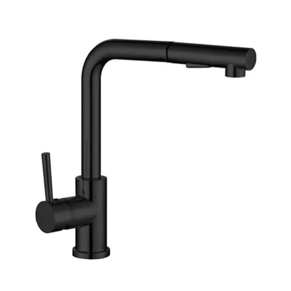 Kuota Matt Black Pull Out Kitchen Sink Mixer