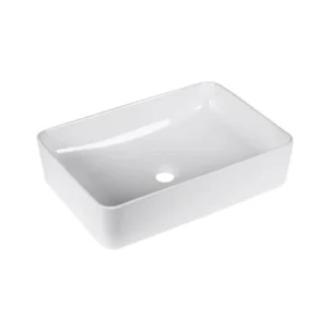 Polo Ceramic Countertop Basin White