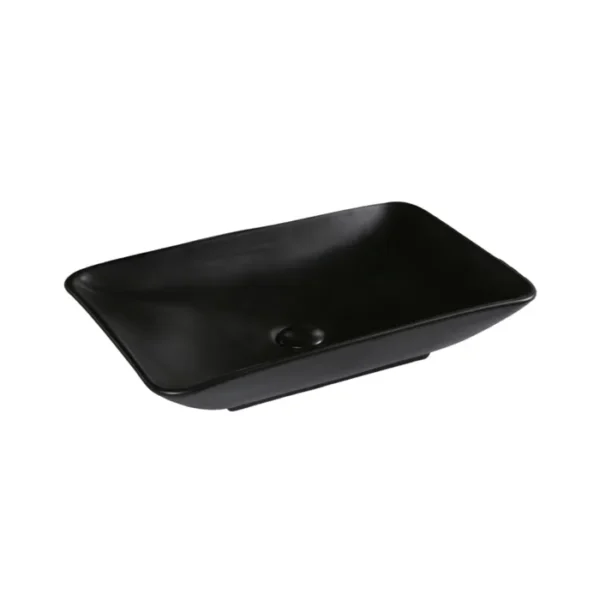 Ballaro Ceramic Above Counter Basin Black