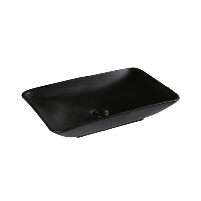 Ballaro Ceramic Above Counter Basin Black