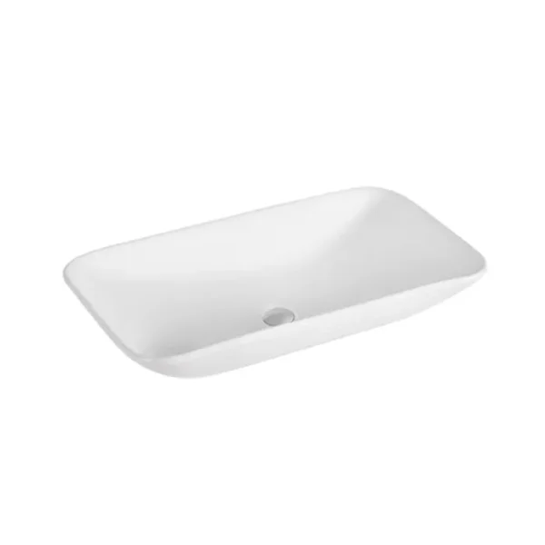 Ballaro Ceramic Above Counter Basin White