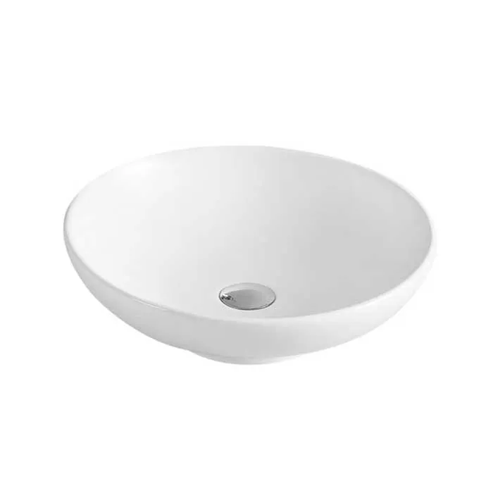 Bowl Ceramic Above Counter Basin White