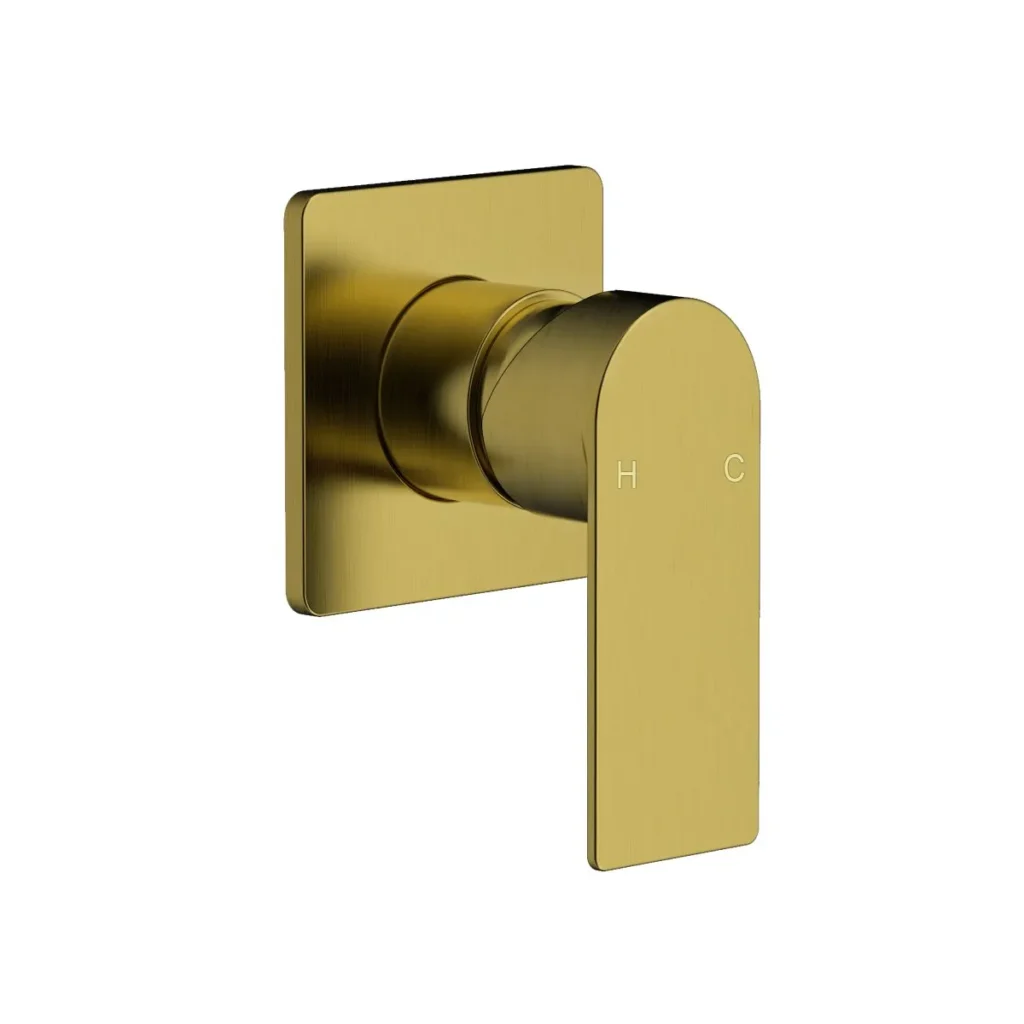 Brizo Wall mixer Brushed gold scaled 1