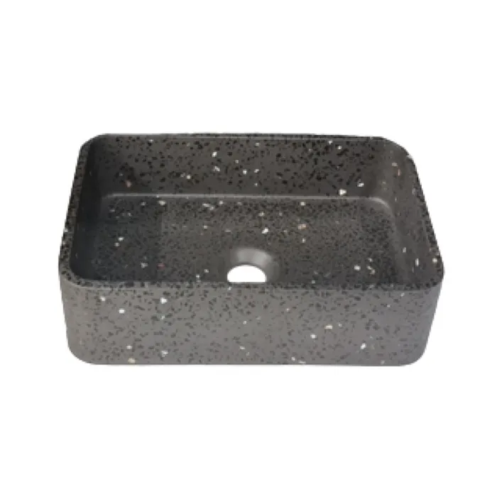 Caproni Above Counter Basin Terrazo Black