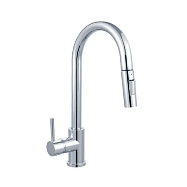 Classic Chrome Kitchen Sink Pull Out Mixer