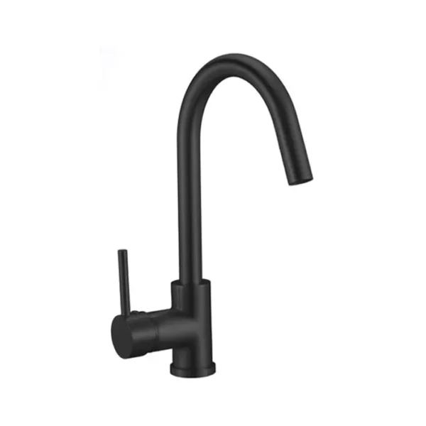 Classic Matt Black Laundry Sink Mixer
