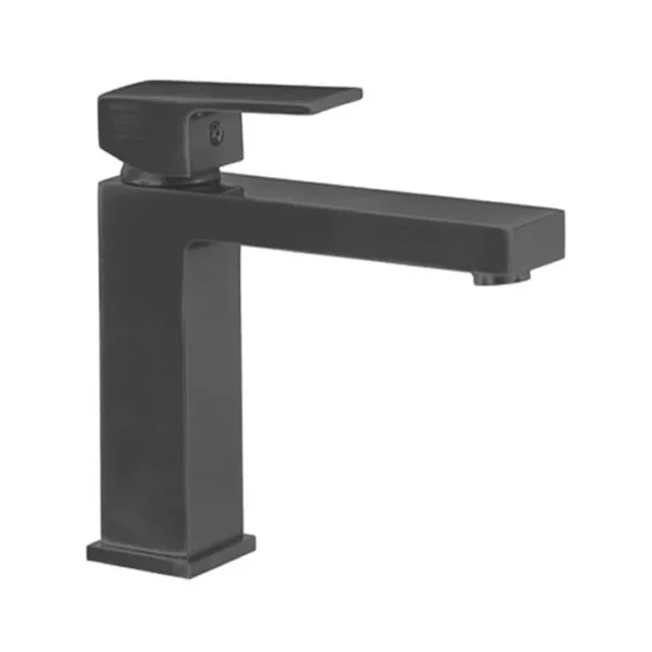 Fumo Matt Black Basin Mixer