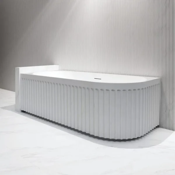 Groove Left Corner Bath in Perth 700x700 2