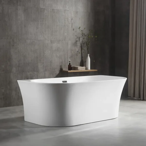 Hamilton Back to Wall Bath Freestanding Bath