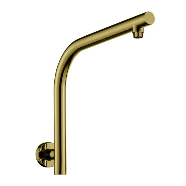 LATORO BRUSH GOLD HI RISE SHOWER ARM scaled 1