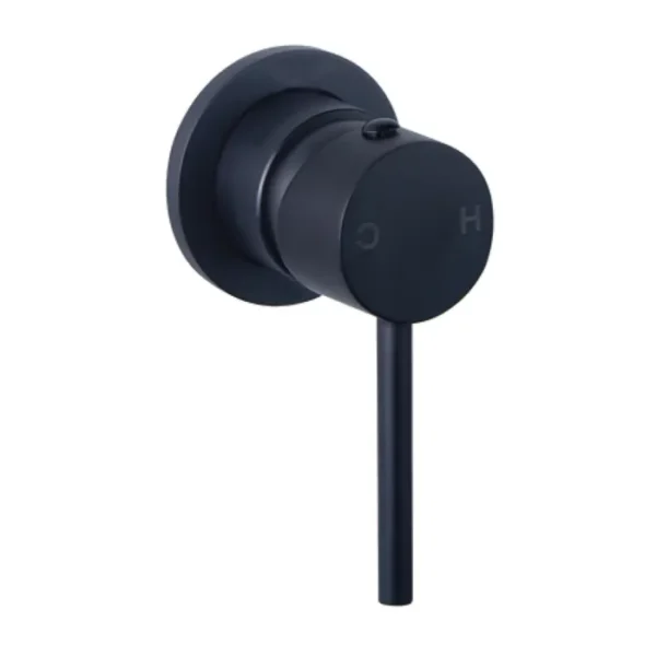 Latoro Matt Black Wall Mixer