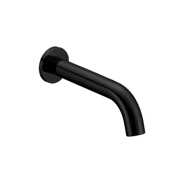 Latoro Matt Black Wall Spout