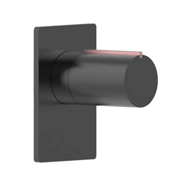 Milan Matt Black Wall Mixer