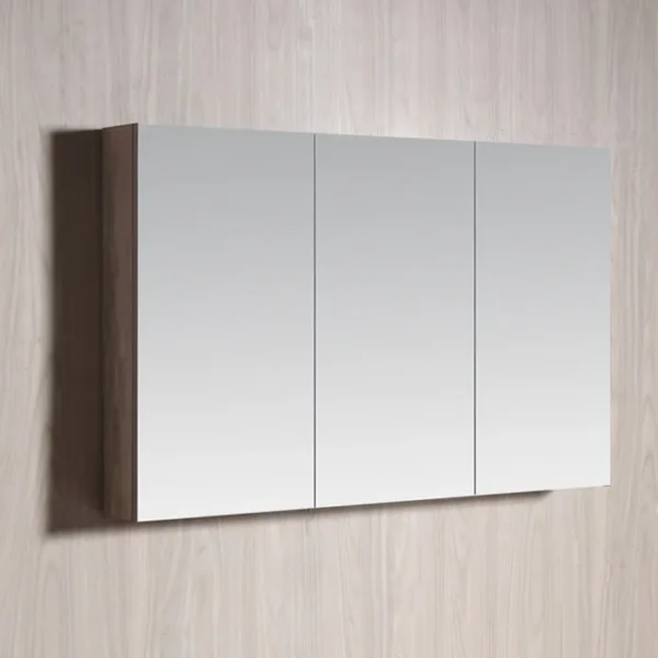 Mirrored Shaving Cabinet Rose 1200mm