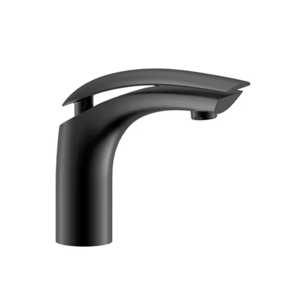 Oscar Matt Black Basin Mixer