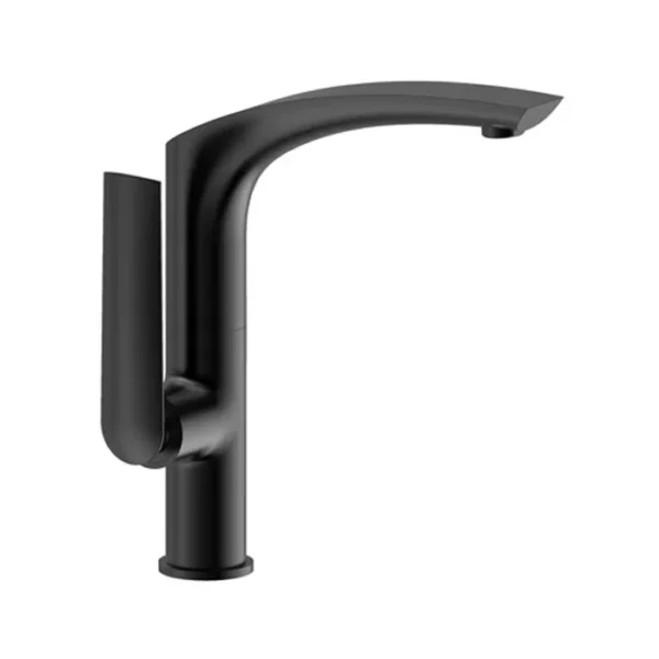 Oscar Matt Black Laundry Sink Mixer