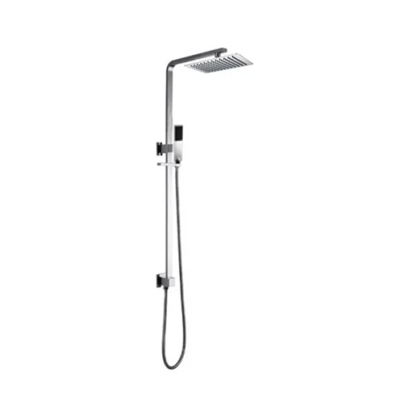 Romano Chrome Double Shower with Rail