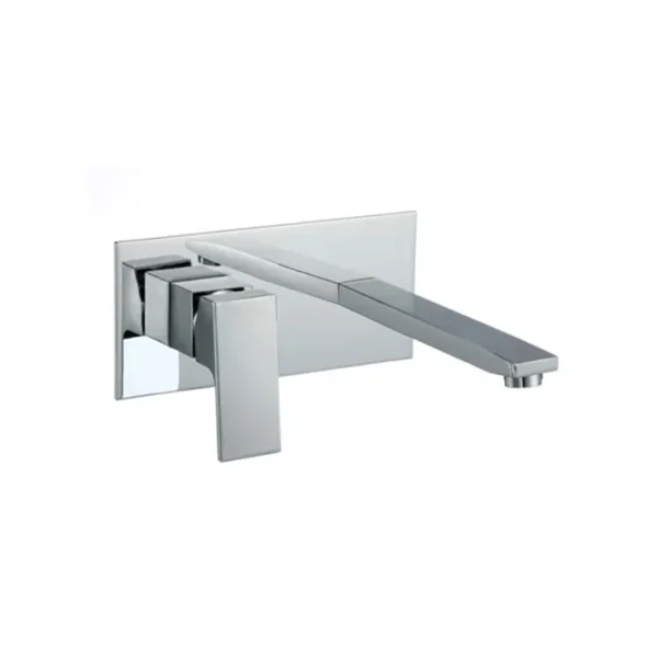 Romano Chrome Wall Mixer Set