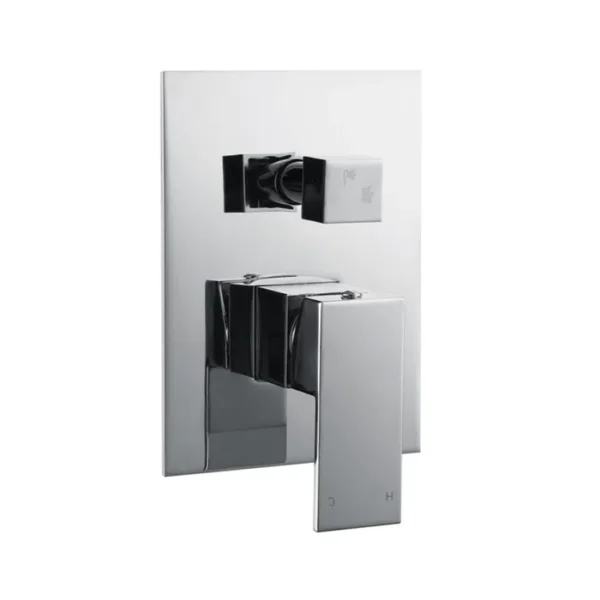Romano Chrome Wall Mixer and Diverter