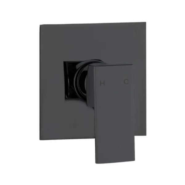 Romano Matt Black Wall Mixer
