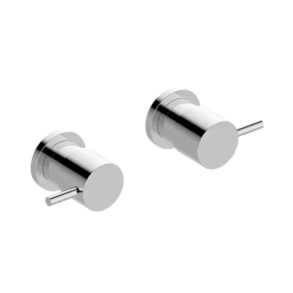 Turn Wall Taps Chrome