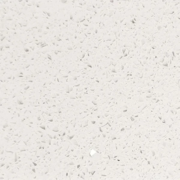 White Glitter Stone Top